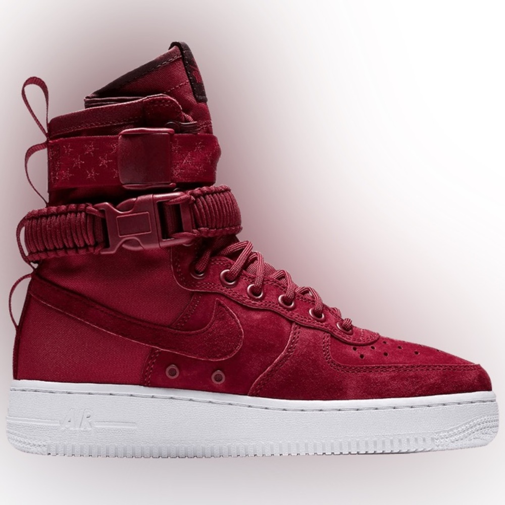 Wmns SF Air Force 1 High 'Red Crush'